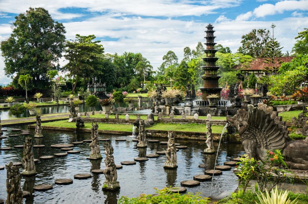 Les bains royaux de Tirtagangga  Guide Indon sie Voyage 